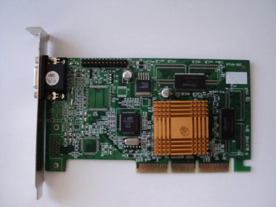 Лот: 4055381. Фото: 1. Nvidia Riva TNT2 Model 64 4X AGP... Видеокарты