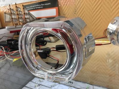 Лот: 9405750. Фото: 1. Маски для линз F30 BMW Style Hight... Детали тюнинга