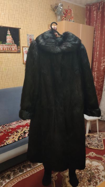 Лот: 24973000. Фото: 1. Шуба нутриевая. Верхняя одежда