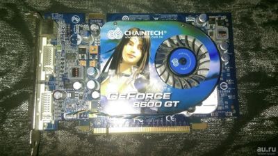 Лот: 9595219. Фото: 1. Видеокарта GeForse 8600 GT. Видеокарты