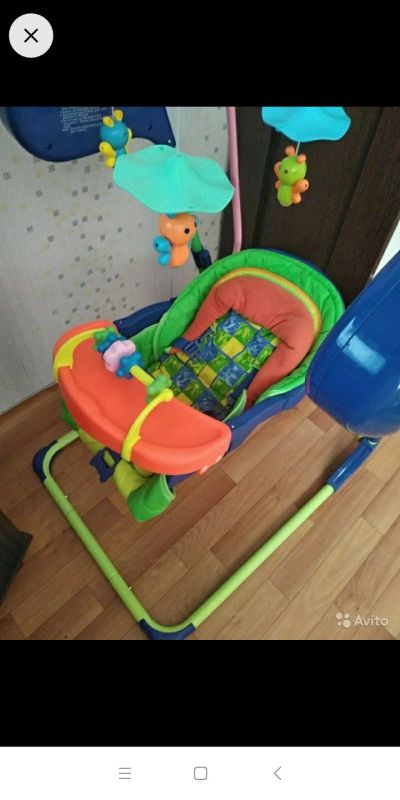 Лот: 15109775. Фото: 1. Качеля. Ходунки, прыгунки, качели