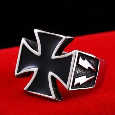 Лот: 12169716. Фото: 1. Кольцо Немецкий Крест 20 размер... Кольца, перстни