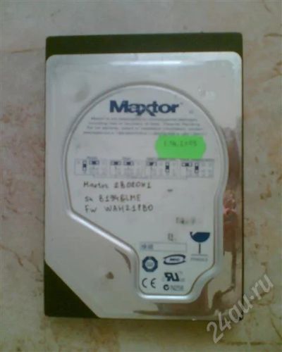 Лот: 264620. Фото: 1. Maxtor 2B020H1 (20 Gb). Жёсткие диски (HDD)