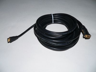 Лот: 17533973. Фото: 1. Кабель DVI - HDMI 7.5м. Шлейфы, кабели, переходники