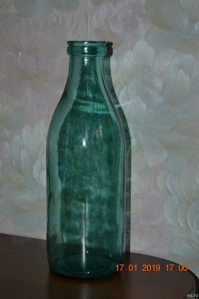 Лот: 13013580. Фото: 1. Бутылка молочная времен СССР... Бутылки, пробки, этикетки