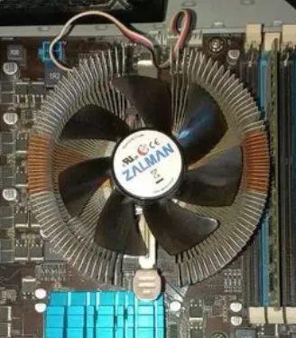 Лот: 25132766. Фото: 1. Кулер Zalman 4pin для AMD, 775... Системы охлаждения