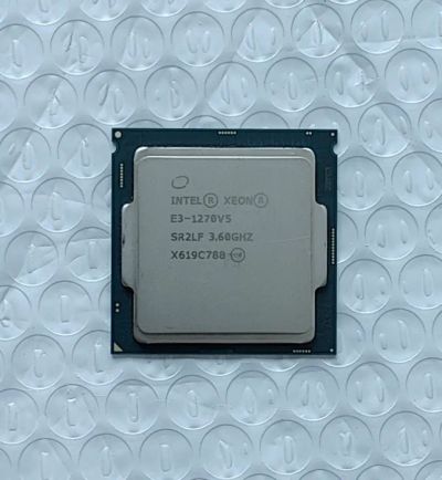 Лот: 21073724. Фото: 1. Процессор Intel Xeon 1240v5 (гарантия... Процессоры