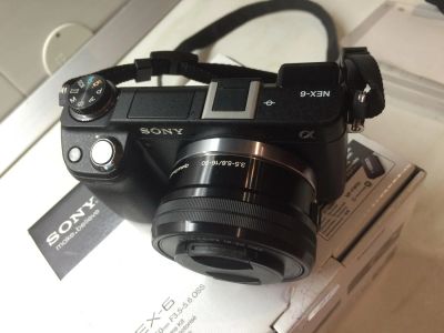 Лот: 6754287. Фото: 1. Sony NEX-6 kit (PZ 16-50/3.5-5... Цифровые беззеркальные со сменной оптикой