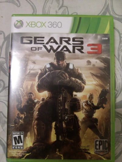 Лот: 5070635. Фото: 1. Gears of War 3, игра на Xbox 360... Игры для консолей