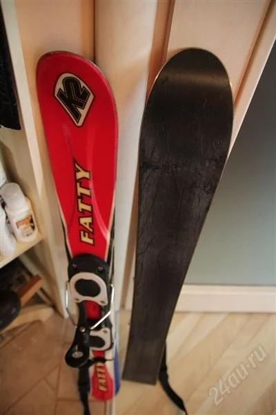 Лот: 1459822. Фото: 1. K2 Ski Fatty (лыжи, сноублейды... Лыжи