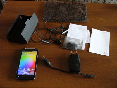Лот: 3216790. Фото: 1. HTC sensation в хорошем состоянии... Смартфоны
