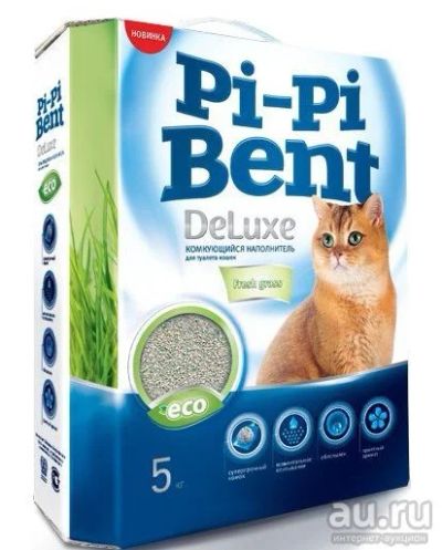 Лот: 13851244. Фото: 1. Наполнитель Pi-Pi-Bent Deluxe... Миски, лотки, наполнители