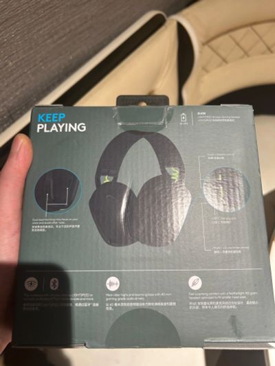 Лот: 24426511. Фото: 1. Игровые наушники Logitech G435... Наушники, гарнитуры