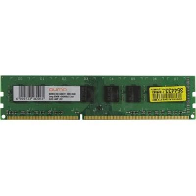 Лот: 16854759. Фото: 1. Оперативная память Qumo 8gb 1600Mhz. Оперативная память