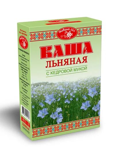 Лот: 3727119. Фото: 1. Каша льняная с кедровой мукой... Диетическое питание