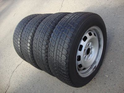 Лот: 8103352. Фото: 1. Зима!185/65/14 Bridgestone Blazzak... Шины на дисках