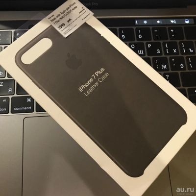 Лот: 9694388. Фото: 1. НОВЫЙ! Чехол Apple Leather Case... Чехлы, бамперы