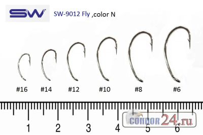 Лот: 7978619. Фото: 1. Крючки SUNG WOON SW-9012 Fly... Леска, блесны, крючки, мормышки