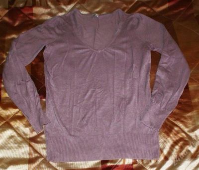 Лот: 2723031. Фото: 1. Кофточка цвета лаванды р. 44-46. Свитеры, толстовки, худи