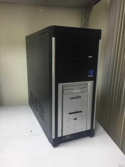 Лот: 12796653. Фото: 1. Корпус для компьютера Meijin ATX... Корпуса, блоки питания