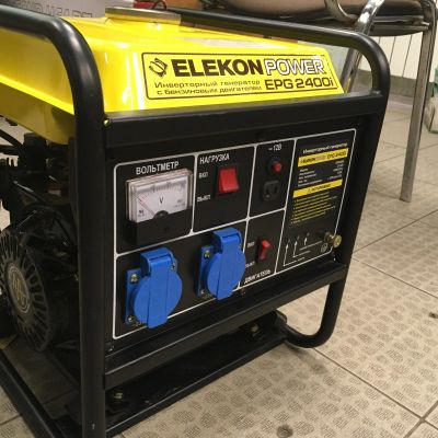 Лот: 15799849. Фото: 1. Бензиновый генератор Elekon Power... Бензо-, мотоинструмент
