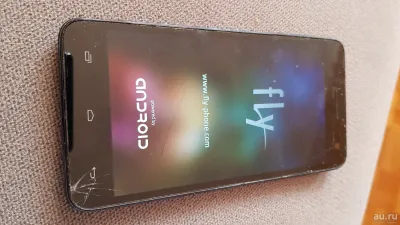 Лот: 20560505. Фото: 1. 5" Смартфон Fly IQ4512 Quad неисправен... Смартфоны