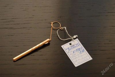 Лот: 1417057. Фото: 1. Продам золотой зажим для галстука. Другое (ювелирные изделия, бижутерия, часы)