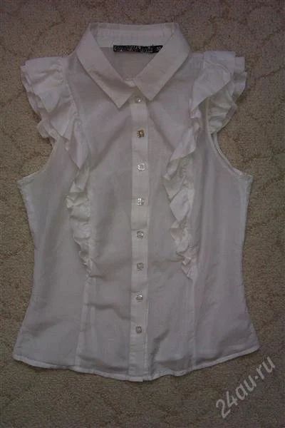 Лот: 2576783. Фото: 1. Блузка белая без рукавов befree... Блузы, рубашки