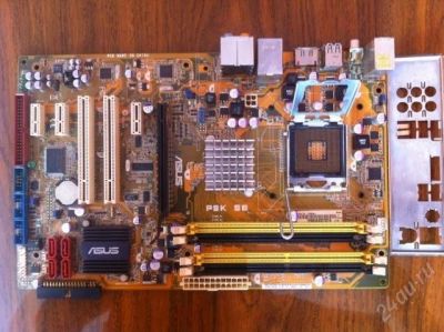 Лот: 2630657. Фото: 1. Материнская плата ASUS P5K SE... Материнские платы