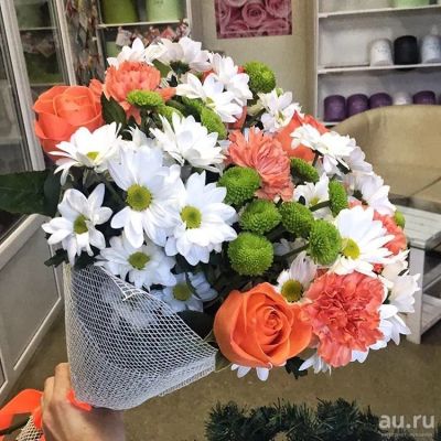 Лот: 8868240. Фото: 1. Красивый недорогой букет. Свежие цветы