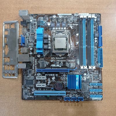 Лот: 19137206. Фото: 1. Материнская плата LGA1156 Asus... Комплекты запчастей