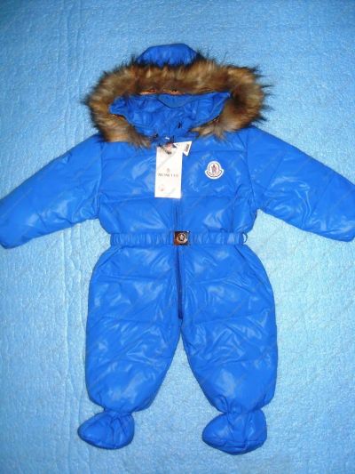 Лот: 6465483. Фото: 1. E184 Зимний комбинезон Moncler... Верхняя одежда