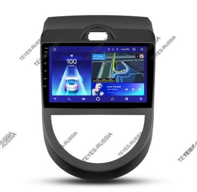 Лот: 20759330. Фото: 1. Магнитола Teyes CC2 Plus Kia Soul... Автомагнитолы