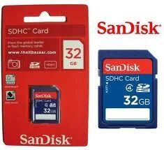 Лот: 4083689. Фото: 1. Карта памяти SD HC SanDisk 32Gb. Карты памяти