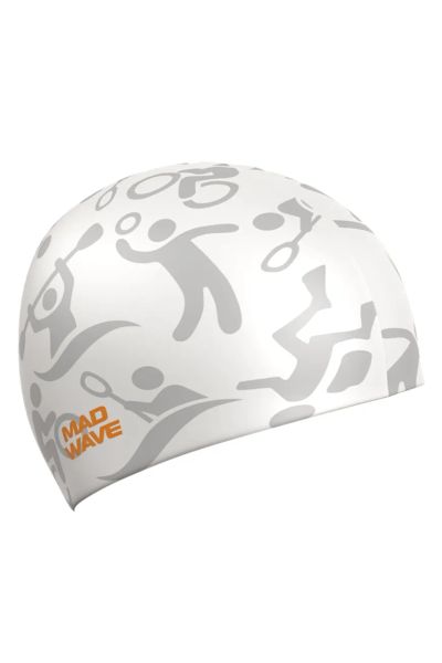 Лот: 25072123. Фото: 1. Силиконовая шапочка MadWave Sport... Плавание