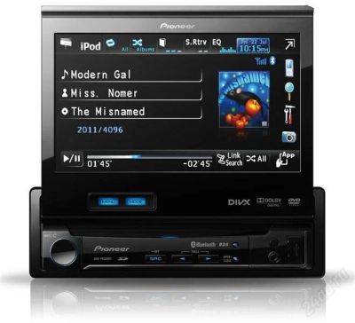 Лот: 1724041. Фото: 1. Pioneer AVH-P6300BT. Мониторы, DVD