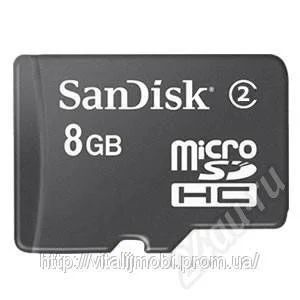 Лот: 512240. Фото: 1. Карта памяти micro cd 8gb. Карты памяти