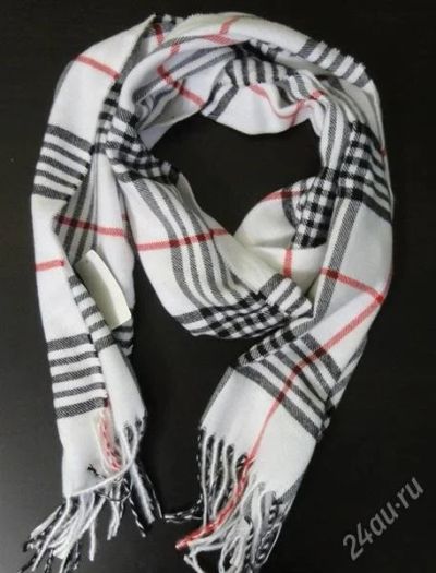 Лот: 2195403. Фото: 1. Шарф Burberry. Шерсть+кашемир!. Шарфы, платки