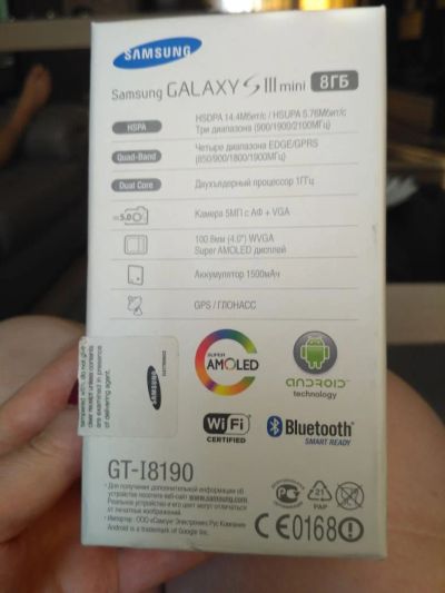 Лот: 7864280. Фото: 1. Самсунг Galaxy S3 mini. Смартфоны