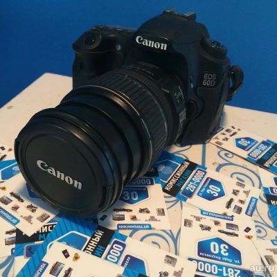 Лот: 12741145. Фото: 1. Фотоаппарат Canon eos 60D model... Цифровые зеркальные