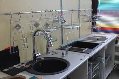 Лот: 2691887. Фото: 1. каменные мойки. Мойки кухонные