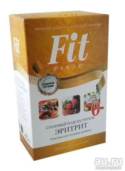 Лот: 17520375. Фото: 1. FitParad Эритрит 400 гр. Натуральный... Спортивное питание, витамины