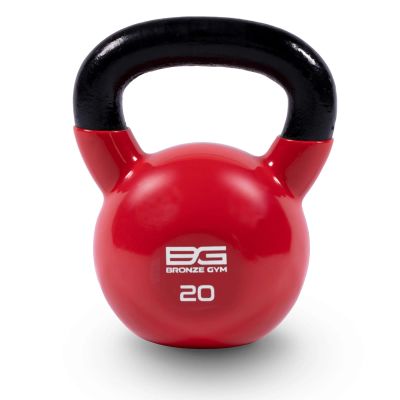 Лот: 22364432. Фото: 1. Гиря в ПВХ 20 кг Bronze Gym BGKBV20. Гири