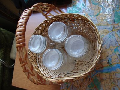 Лот: 14418734. Фото: 1. банки с крышками 0,95 литров стекло... Контейнеры, банки