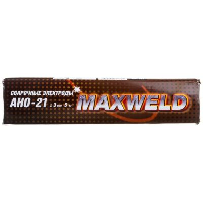 Лот: 24079252. Фото: 1. Электроды Maxweld, АНО-21, 3х350... Электроды, проволока для сварки