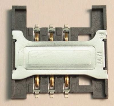 Лот: 9273259. Фото: 1. Коннектор, разъем SIM LG A290... Шлейфы, разъёмы