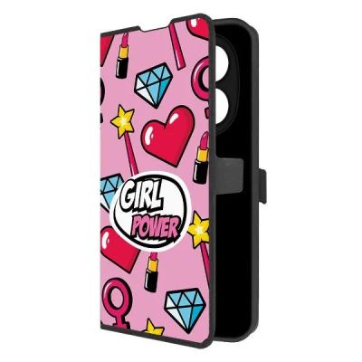 Лот: 25119333. Фото: 1. Чехол Krutoff Eco Book Girl Power... Чехлы, бамперы