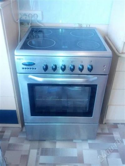 Лот: 2948087. Фото: 1. Электроплита Beko. Плиты, духовые шкафы, варочные поверхности