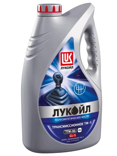 Лот: 4758748. Фото: 1. Лукойл ТМ-5 75W90, 4л. Масла, жидкости