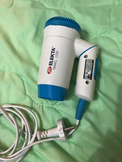 Лот: 10840144. Фото: 1. Фен elekta travel 1200. Укладка и стрижка волос, бритьё, эпиляция